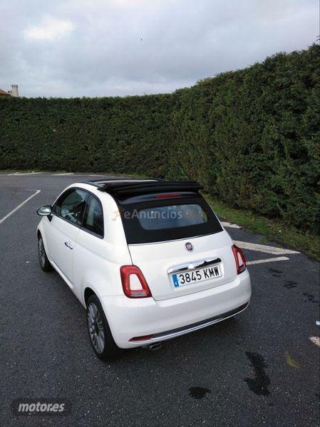 Fiat 500C 1.2 8v 51kW 69CV Lounge de 2018 con 76.323 Km por 14.990 EUR. en Pontevedra