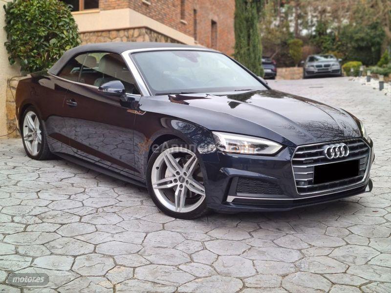 Audi A5 S line 2.0 TDI quattro S tronic Cabrio de 2018 con 142.000 Km por 29.990 EUR. en Madrid