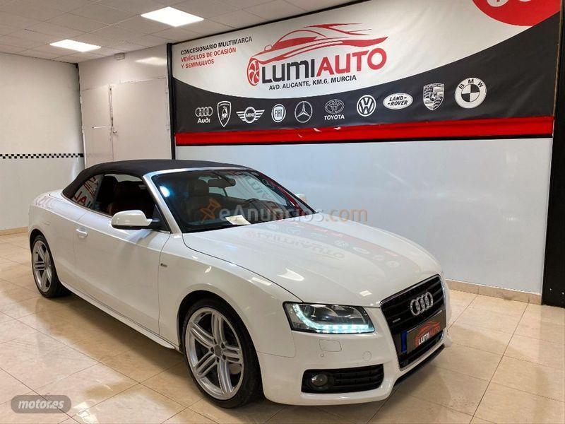 Audi A5 Cabrio 3.0 TDI 240cv DPF quattro Stronic de 2010 con 130.000 Km por 18.500 EUR. en Murcia