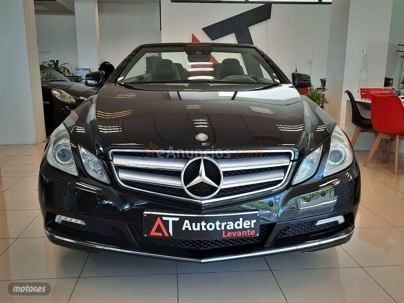 Mercedes Clase E Cabrio E 200 CGI BE Avantgarde de 2010 con 122.500 Km por 19.999 EUR. en Alicante
