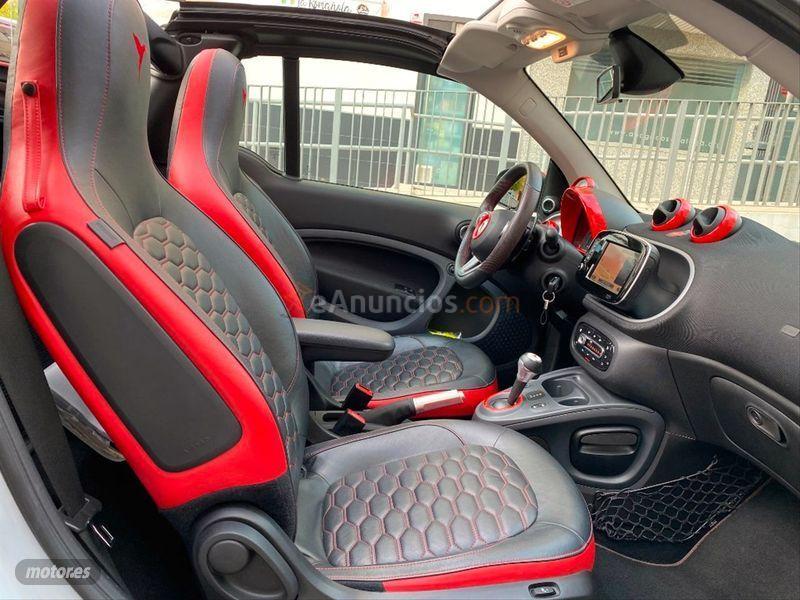 Smart Fortwo 0.9 66kW 90CV CABRIO de 2017 con 12.500 Km por 22.800 EUR. en Malaga