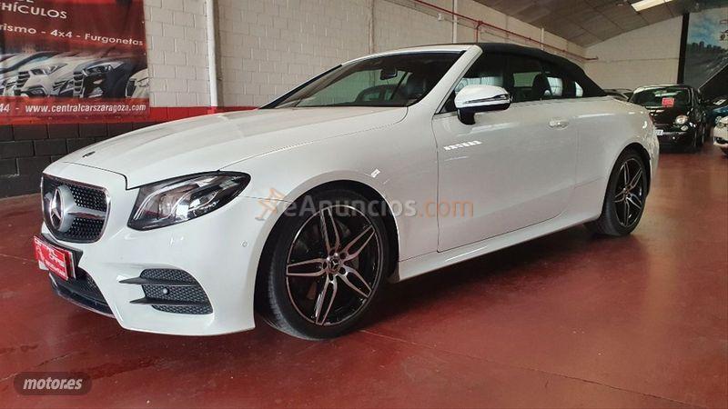 Mercedes Clase E Cabrio E 220 d de 2018 con 65.000 Km por 43.999 EUR. en Zaragoza