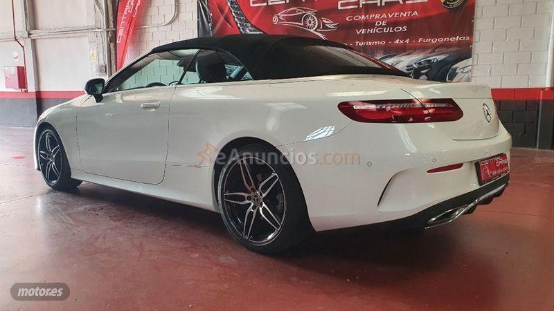 Mercedes Clase E Cabrio E 220 d de 2018 con 65.000 Km por 43.999 EUR. en Zaragoza