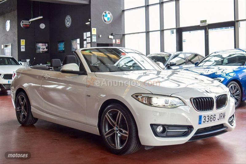 BMW Serie 2 218d de 2016 con 90.800 Km por 25.900 EUR. en Madrid