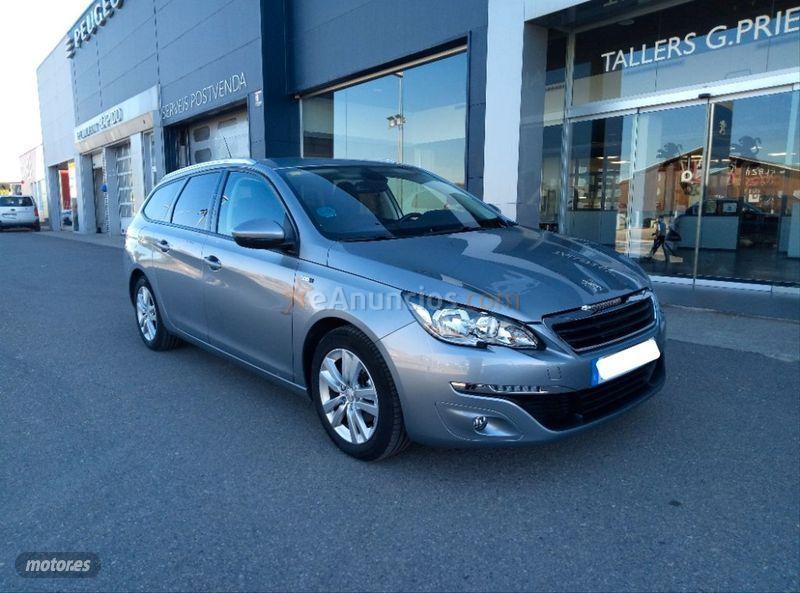 Peugeot 308 SW Style 1.6 BlueHDi 88KW 120CV de 2017 con 76.000 Km por 15.175 EUR. en Lleida