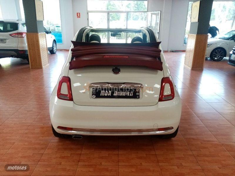 Fiat 500C 1.2 8v 51kW 69CV Lounge de 2017 con 91.300 Km por 9.900 EUR. en Valencia