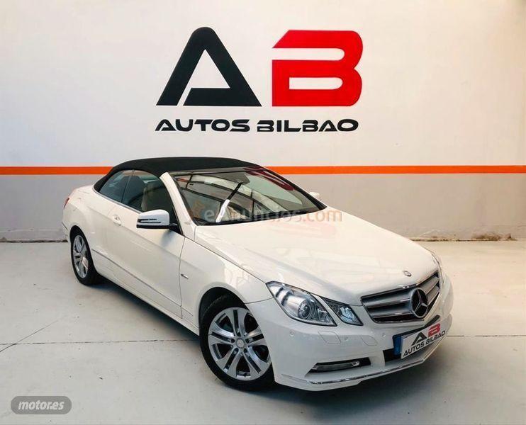 Mercedes Clase E Cabrio E 220 CDI BE Avantgarde de 2012 con 75.000 Km por 21.500 EUR. en Vizcaya