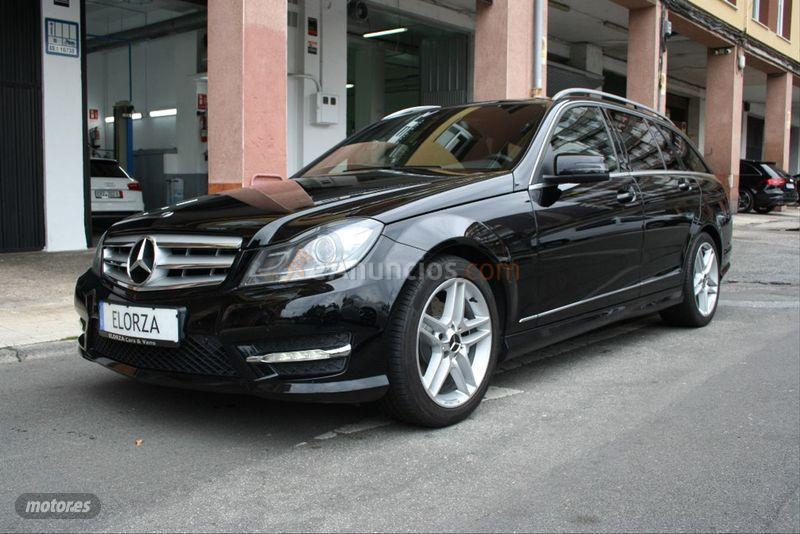 Mercedes Clase C C 220 BlueTEC AMG Line Estate de 2014 con 125.642 Km por 19.900 EUR. en Guipuzcoa