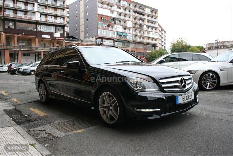 Mercedes Clase C C 220 BlueTEC AMG Line Estate de 2014 con 125.642 Km por 19.900 EUR. en Guipuzcoa