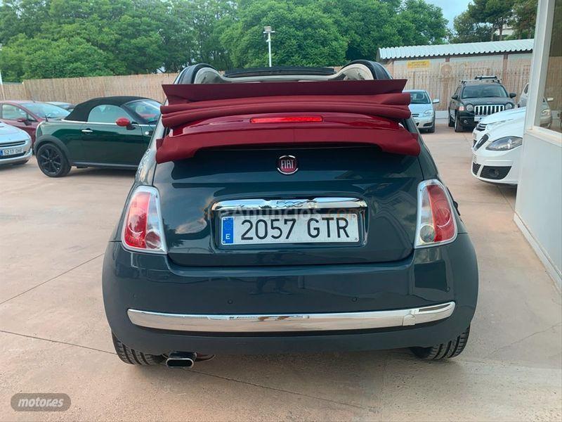 Fiat 500C 1.4 16v 100 CV Lounge de 2010 con 130.000 Km por 7.500 EUR. en Valencia