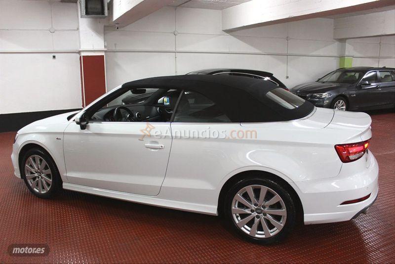 Audi A3 S line edition 1.6 TDI Cabrio de 2016 con 120.000 Km por 20.499 EUR. en Madrid