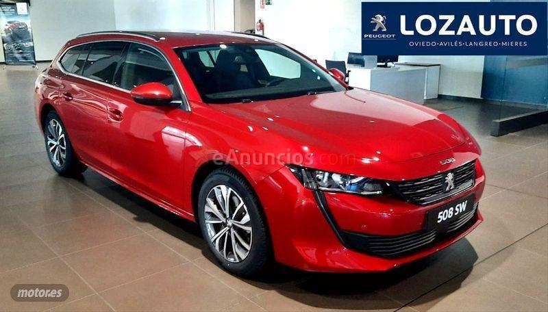 Peugeot 508 SW Allure Pack BlueHDi 130 SS EAT8 de 2021 con 1 Km por 32.300 EUR. en Asturias