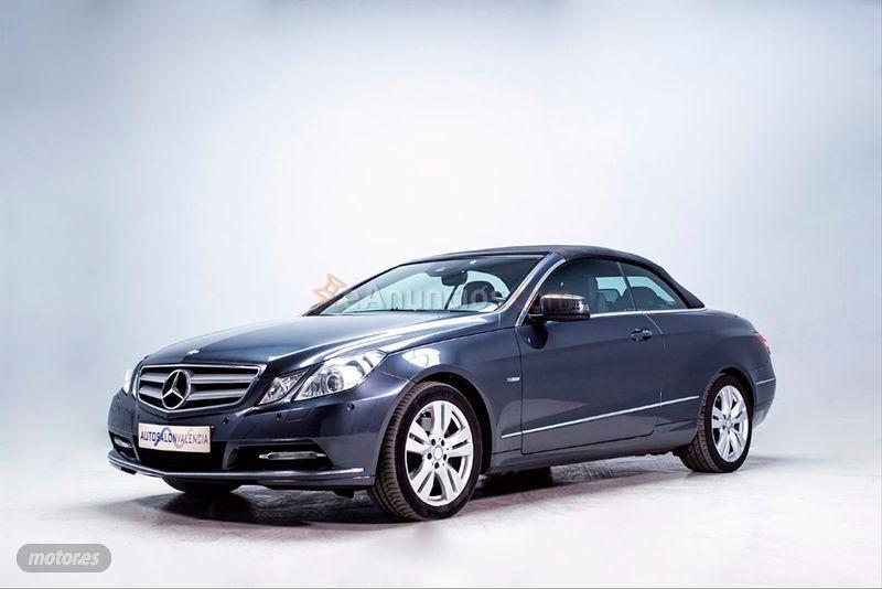 Mercedes Clase E Cabrio E 350 CDI BE Avantgarde de 2011 con 179.000 Km por 22.900 EUR. en Valencia